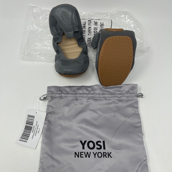 Yosi New York Lexington Dark Gray Ballet Flats Size 9 New.